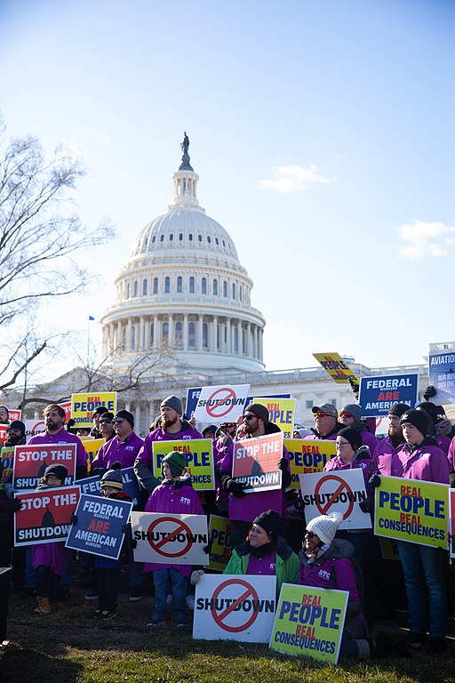 Rally in front of capitol building