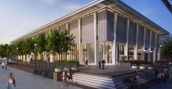 Arizona State University's renovated Hayden Library exterior
