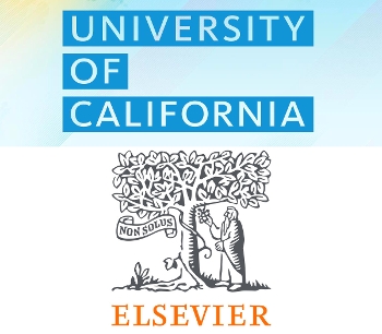 University of California, Elsevier logos