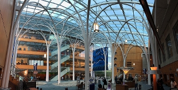 interior of Indianapolis Public Library Central Library