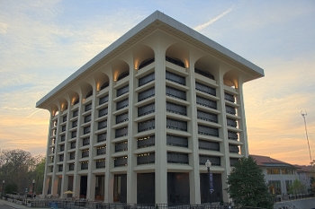 exterior of Woodruff Library