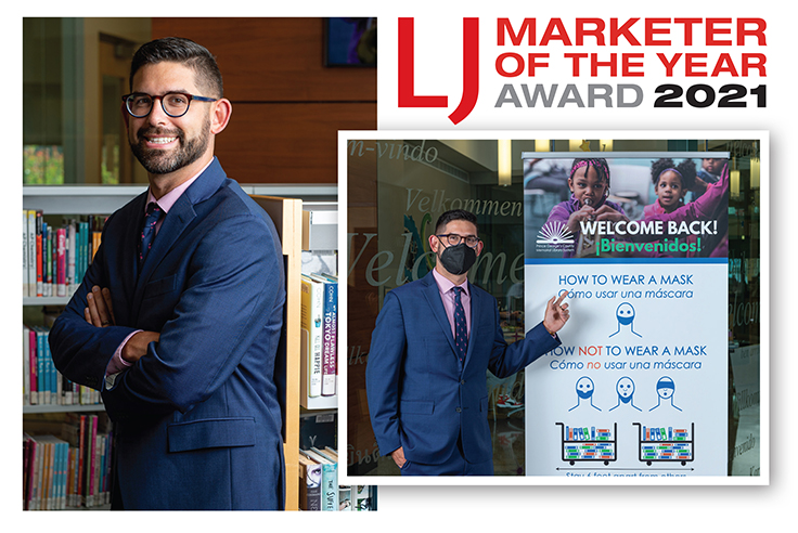 Nicholas Brown, Integrating Outreach | LJ Marketer of the Year Award 2021