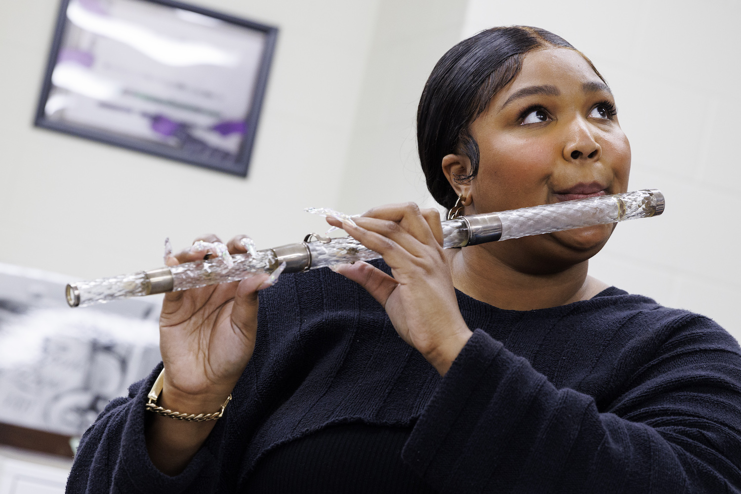 Lizzo Plays James Madison’s Crystal Flute at Library of Congress