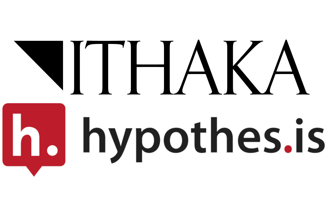 ITHAKA Invests in Open Access Annotation Service Hypothesis