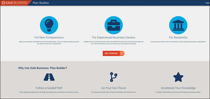 Gale Business: Plan Builder | eReview