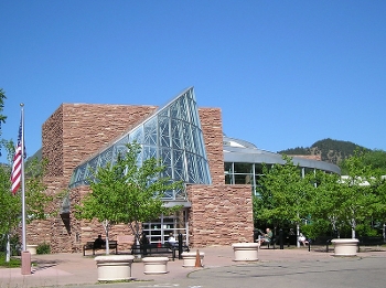 exterior of Boulder Public Library Main Library