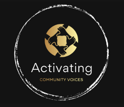 Activating Community Voices logo