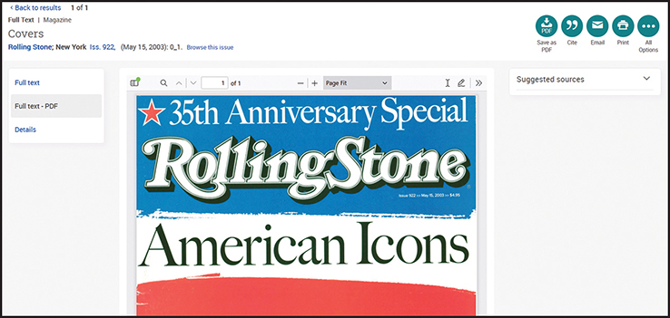 The ‘Rolling Stone’ Archive | eReview