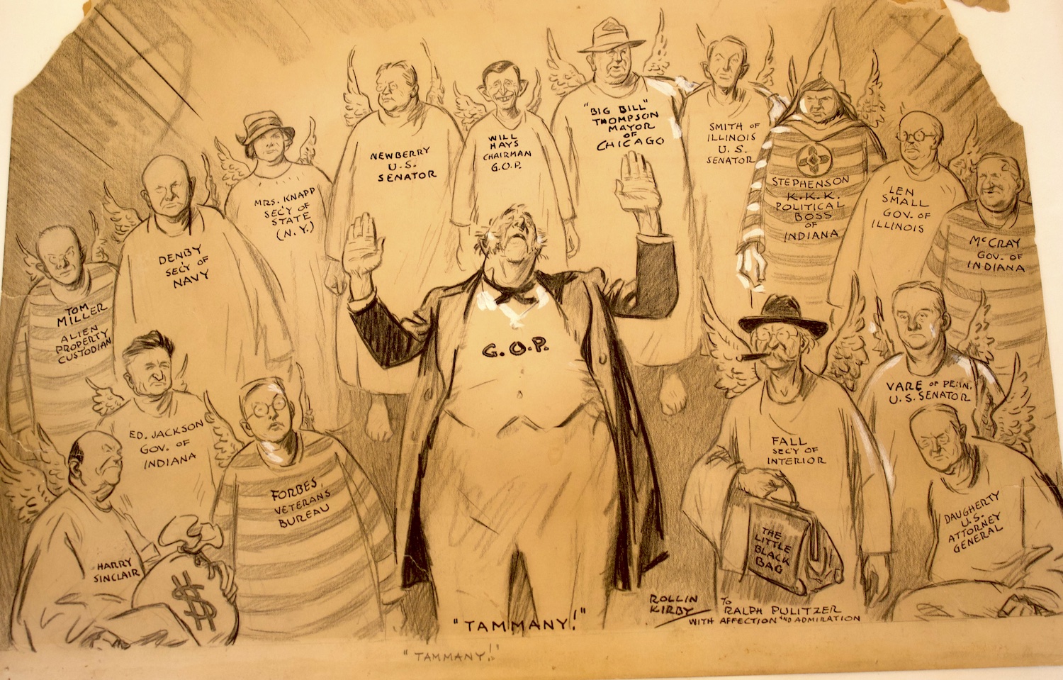 At UCLA, Political Cartoon Collection Gift Includes Provisions for Maintenance, Instruction