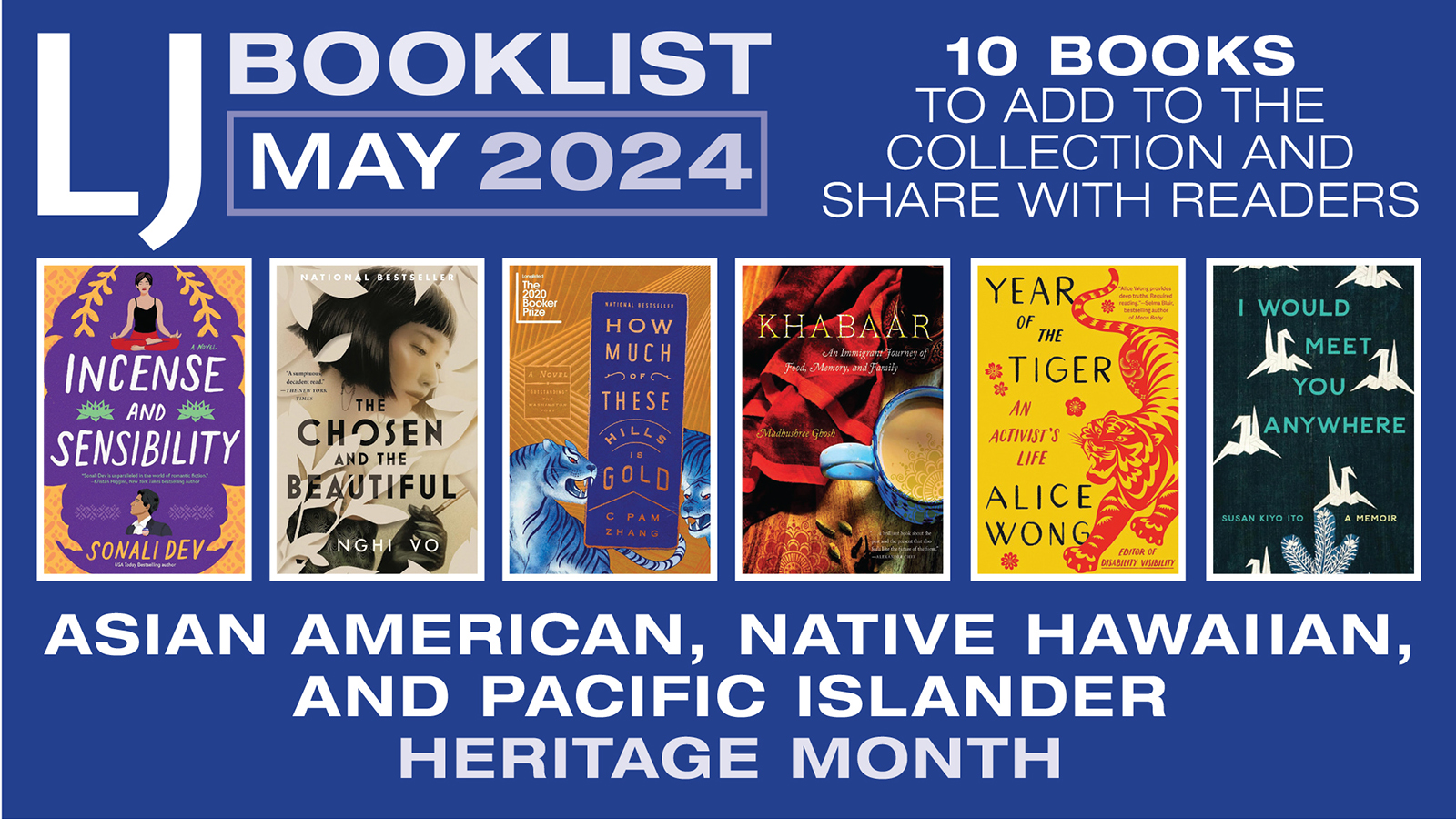 Asian American, Native Hawaiian, and Pacific Islander Heritage Month 2024 | A Reading List