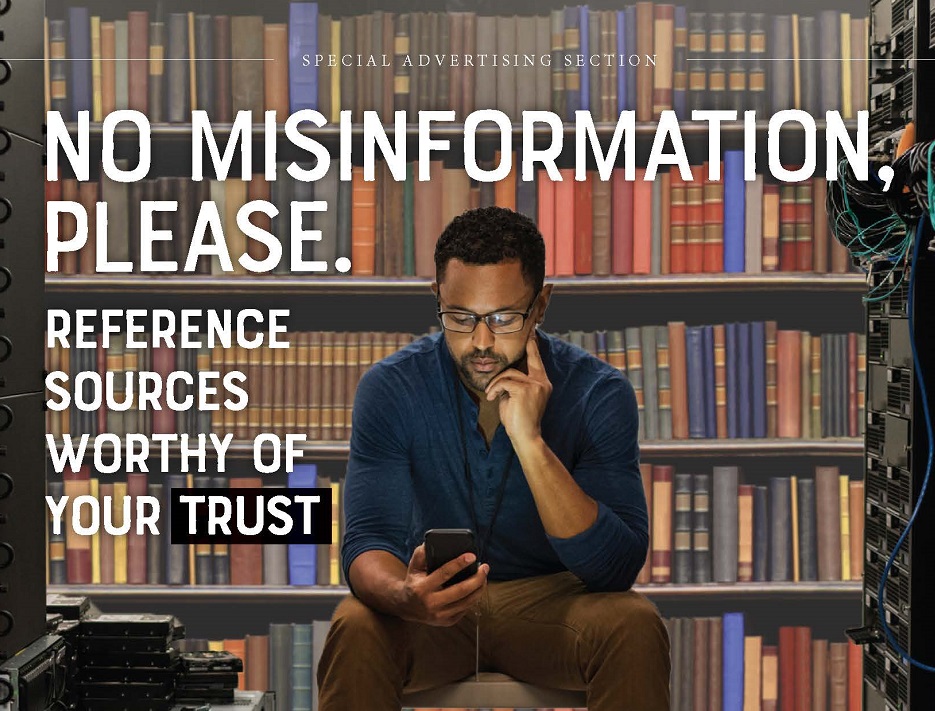 No Misinformation, Please. Reference Sources Worthy of Your Trust