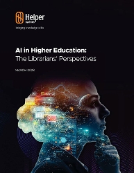 Cover of “AI in Higher Education: The Librarians’ Perspectives
