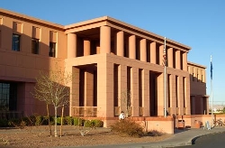 Exterior of the Clark County Library