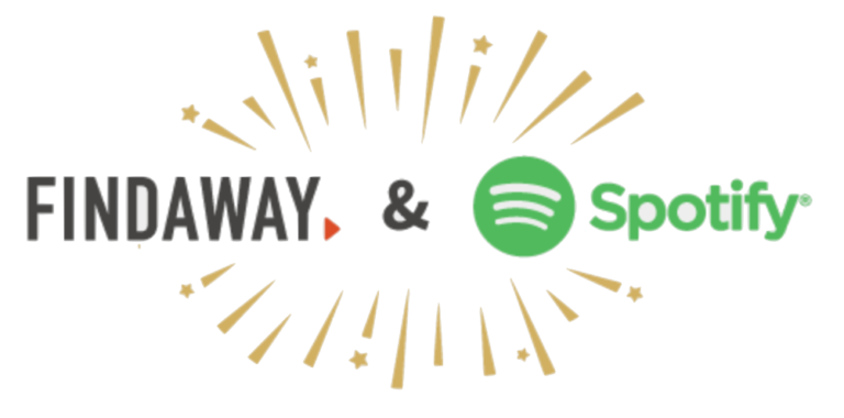 Findaway and Spotify logos