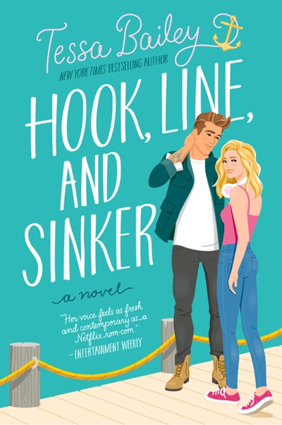 'Hook, Line, and Sinker' by Tessa Bailey Tops Holds Lists | Book Pulse