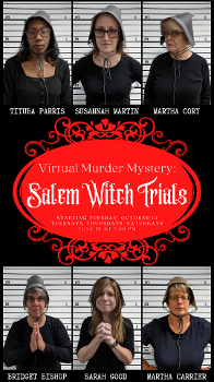 Salem Witch Trials event flyer