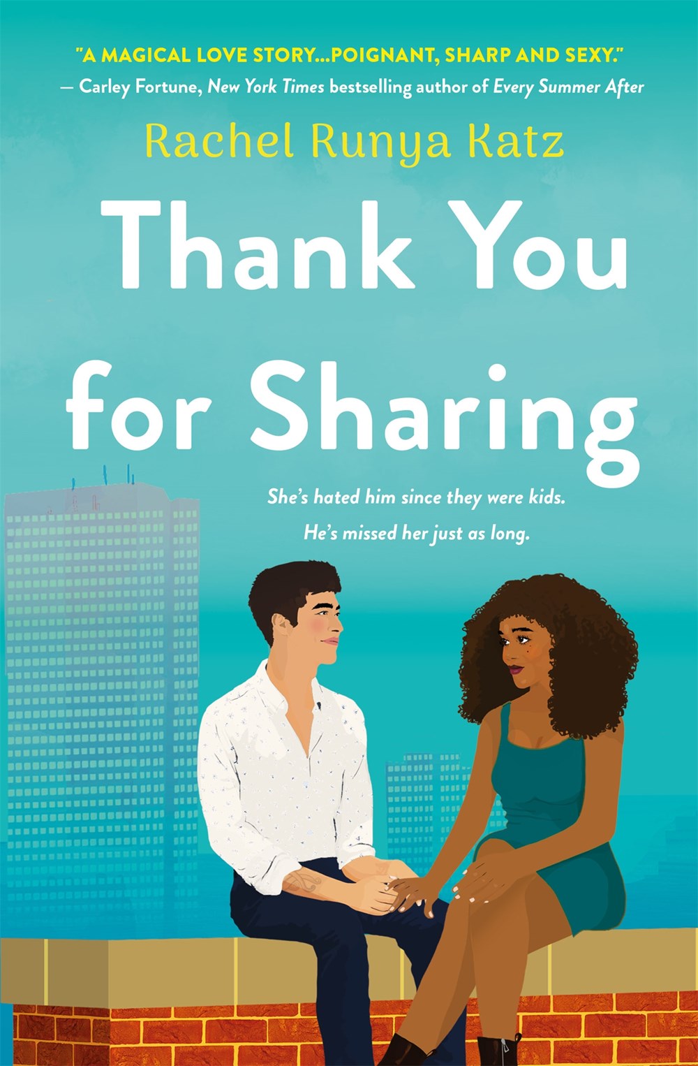 ‘Thank You for Sharing’ by Rachel Runya Katz | Romance Debut of the Month