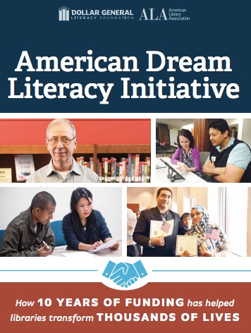 ALA's American Dream Literacy Initiative | INFOdocket