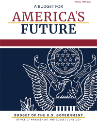 cover of FY21 Budget for America's Future