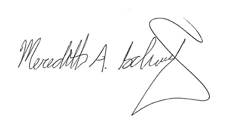 Meredith Schwartz signature