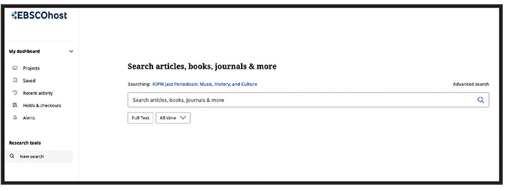 EBSCO's RIPM Jazz Periodicals: Music, History, and Culture | eReview