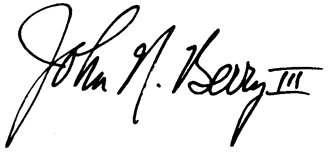 John Berry signature
