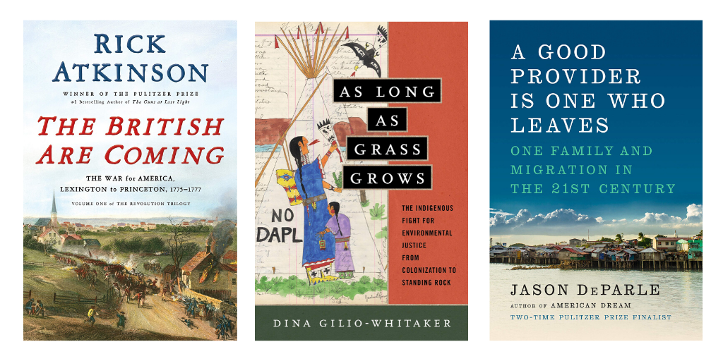 Examining the American Revolution, the Fight for Environmental Justice, & Migration in the 21st  Century: Academic Best Sellers in U.S. History